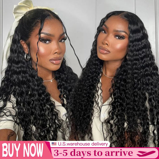 30 Inch Deep Wave Lace Front Wigs