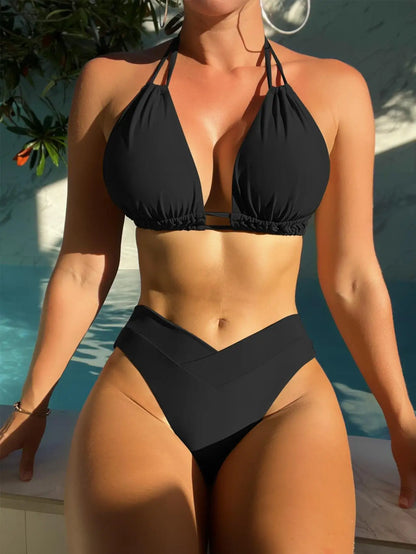 Fashionable Bikini Swimwear Set,