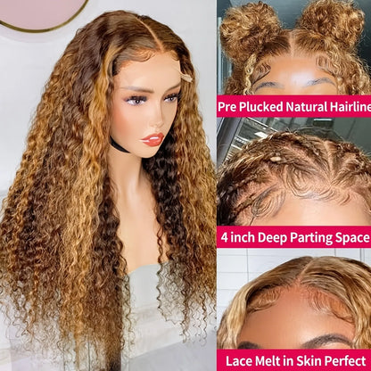 4/27 Deep Wave Wig curly