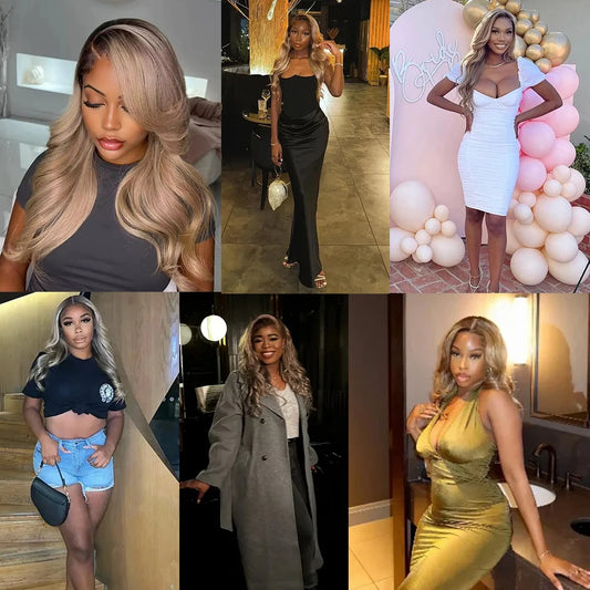 Ombre Blonde Frontal Wig