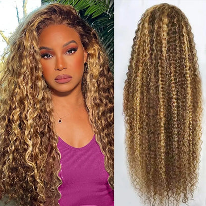 4/27 Deep Wave Wig curly