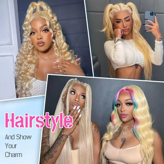 Blonde Lace Frontal Human Hair