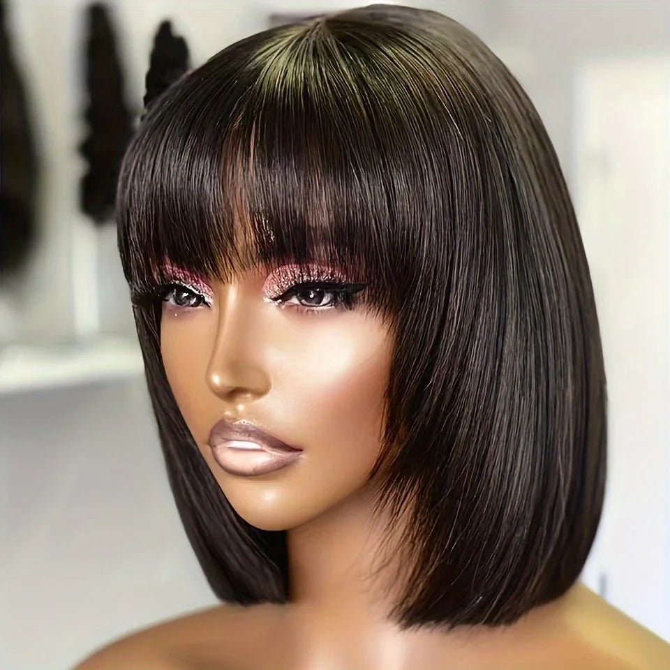 Straight Short Bob Wig