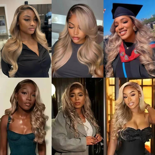 Ombre Blonde Frontal Wig