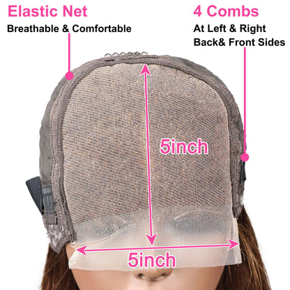 Short Bob Wigs Bone Straight