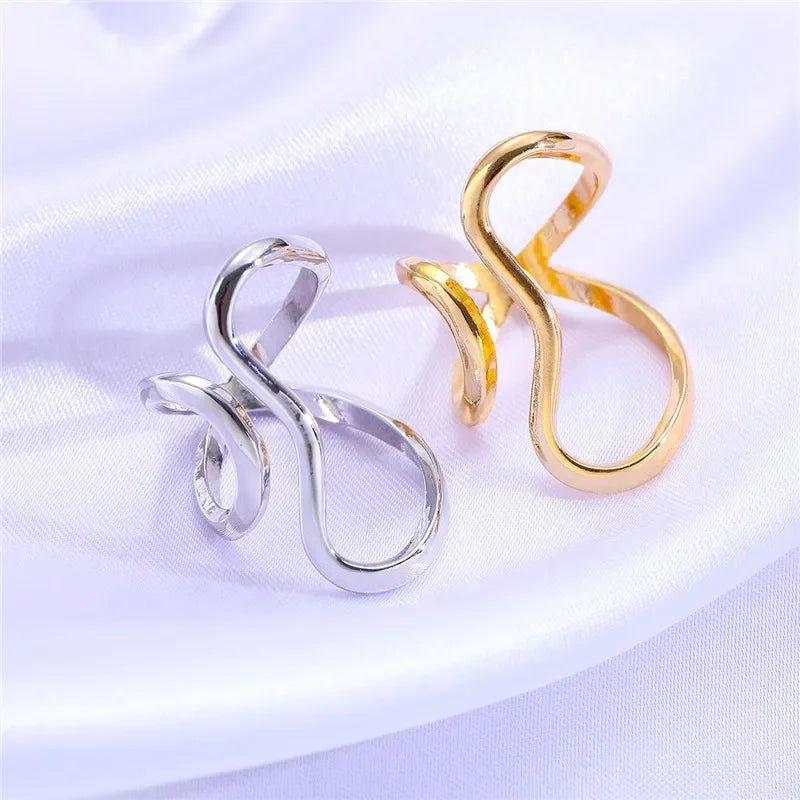 Irregular Stainless Steel Gold