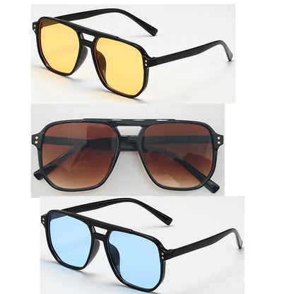 Retro Polygon Sunglasses