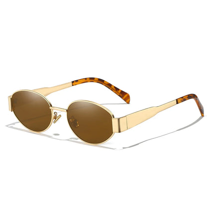 Glasses Alloy Oval Eyewear