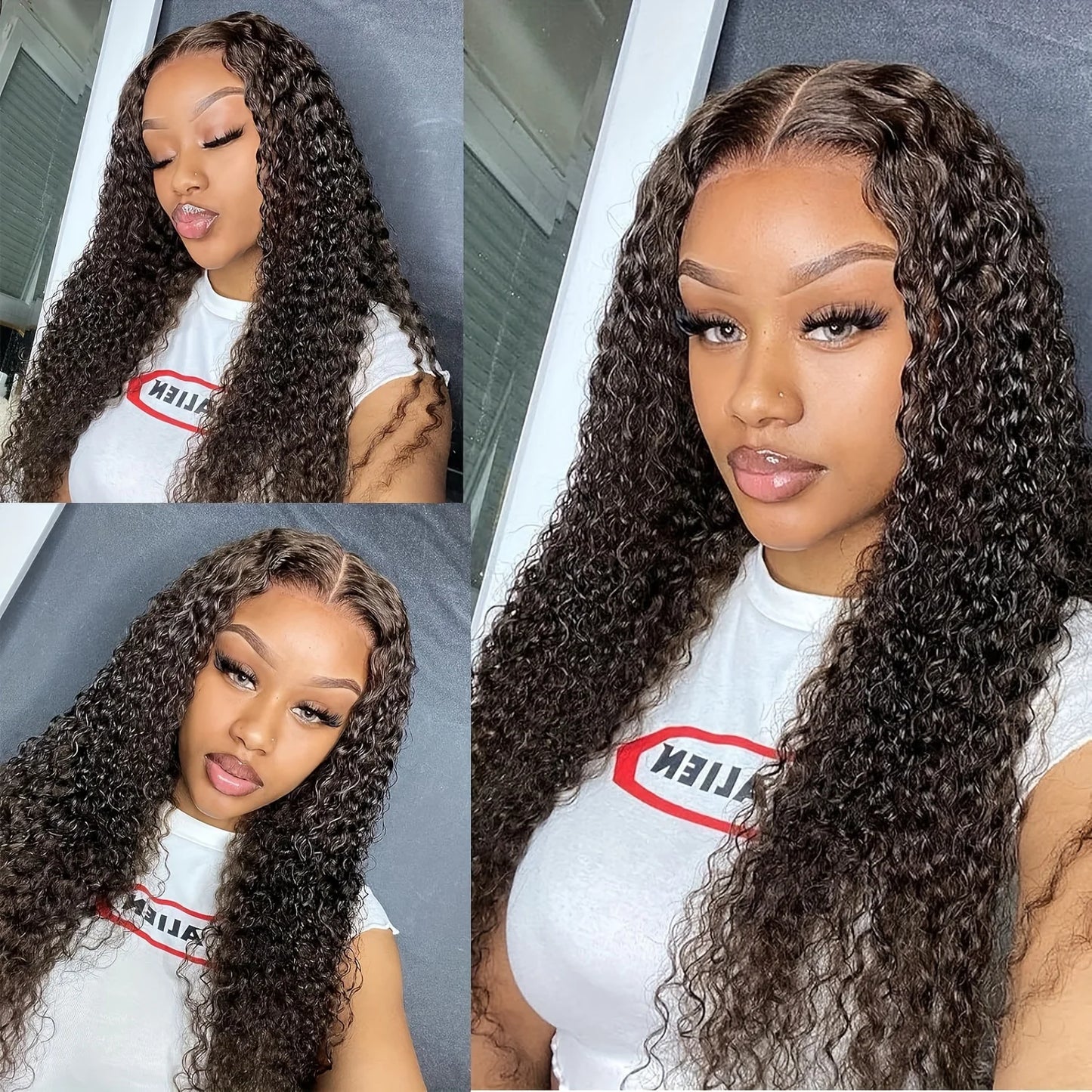 30 Inch Deep Wave Lace Front Wigs