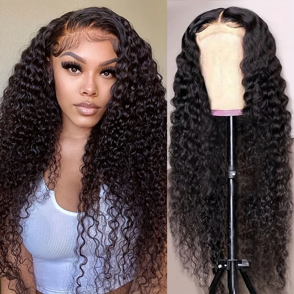 30 Inch Deep Wave Lace Front Wigs