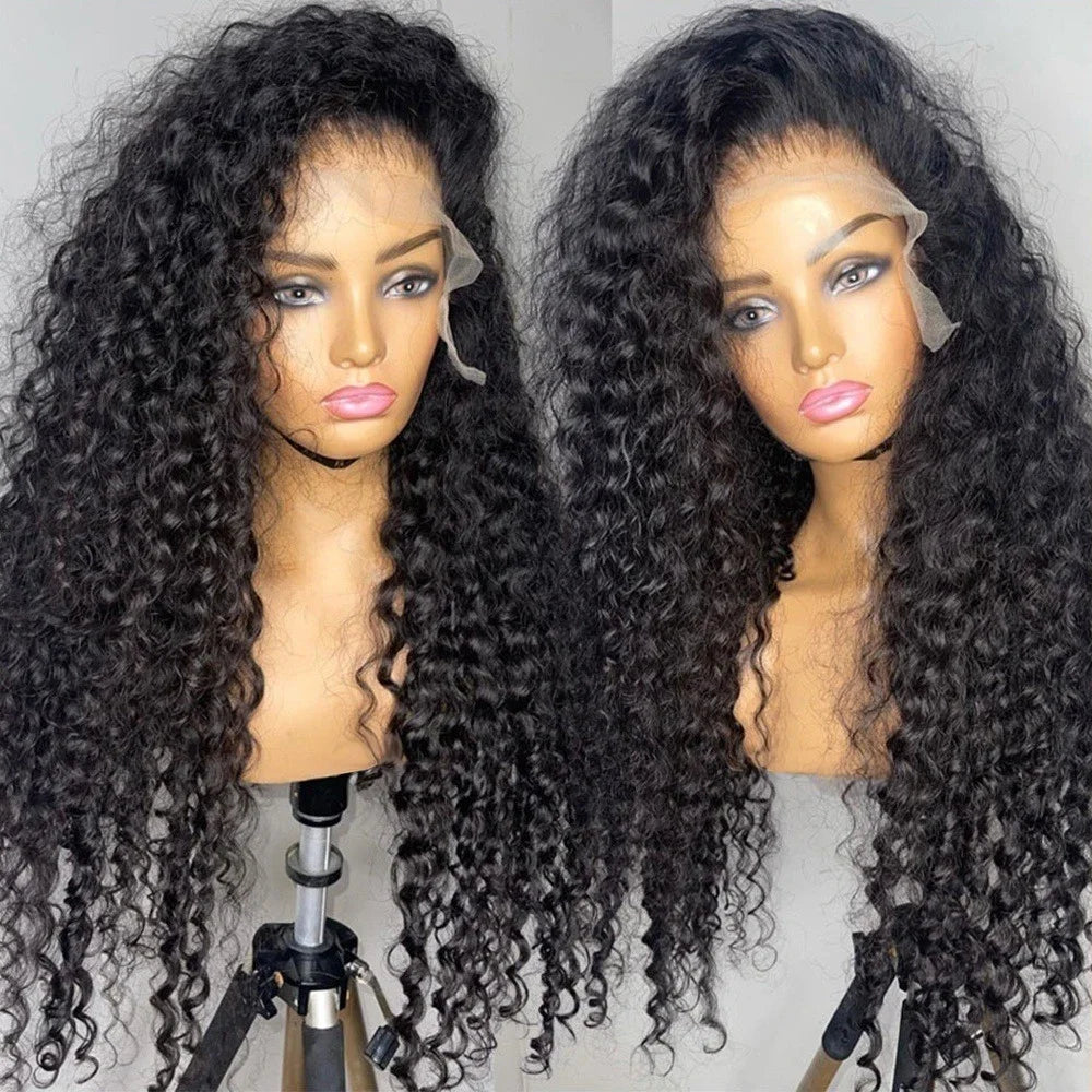 Geeta Transparent Lace Wig curly