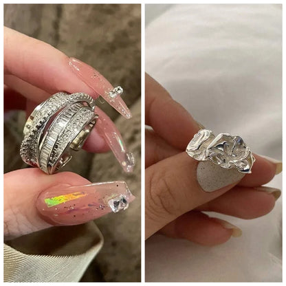 Irregular Pleated Ring