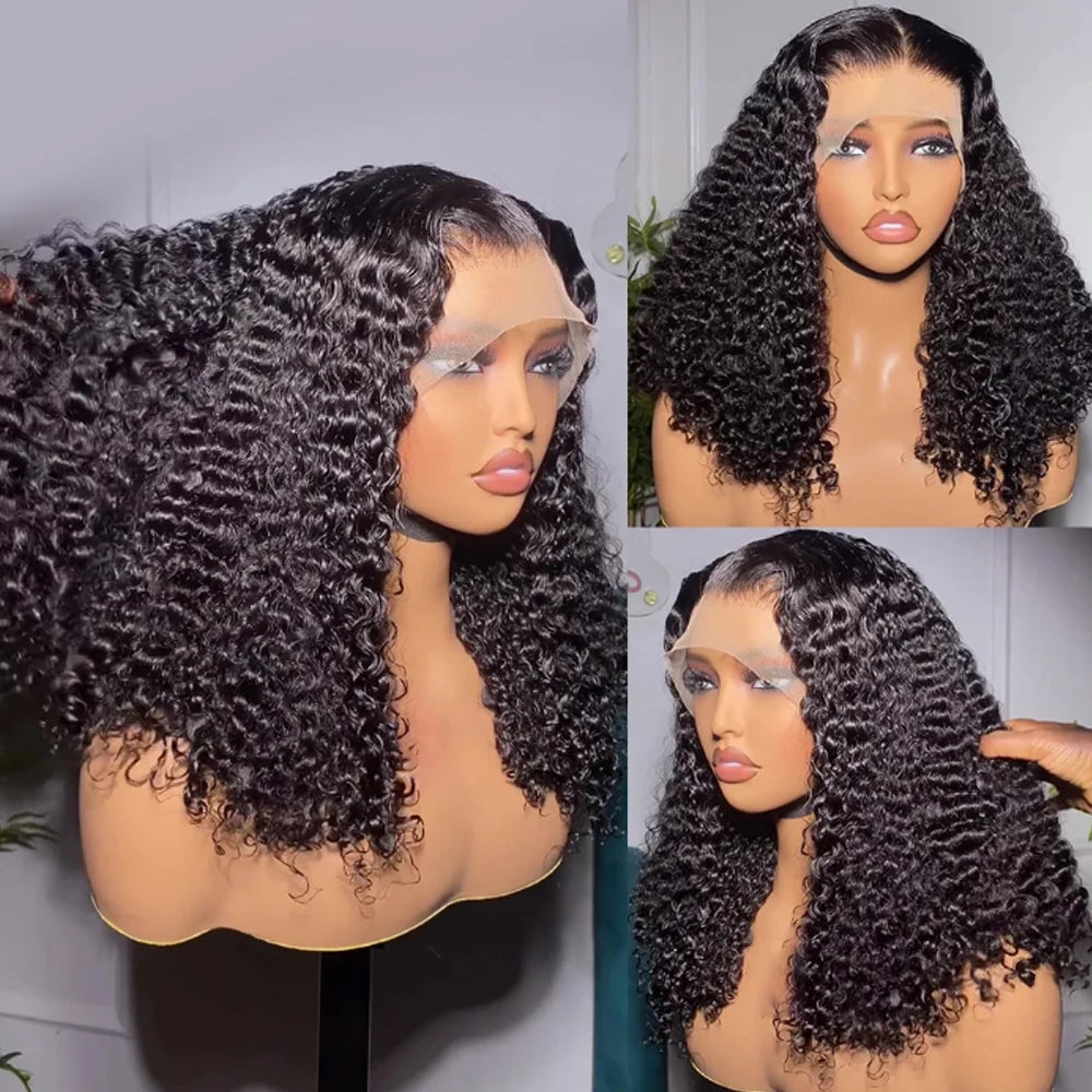 Curly Bob Wig 13x6