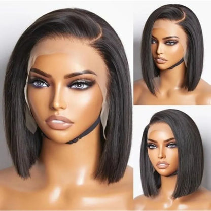Short Bob Wig Transparent Lace