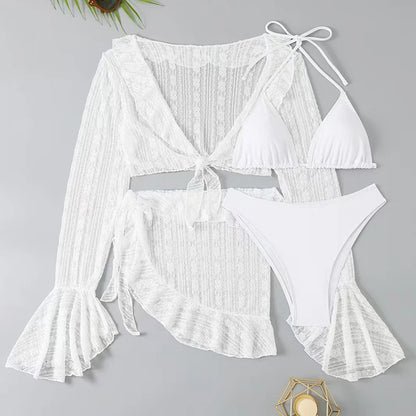 Long-sleeve Cover-up Swimwear