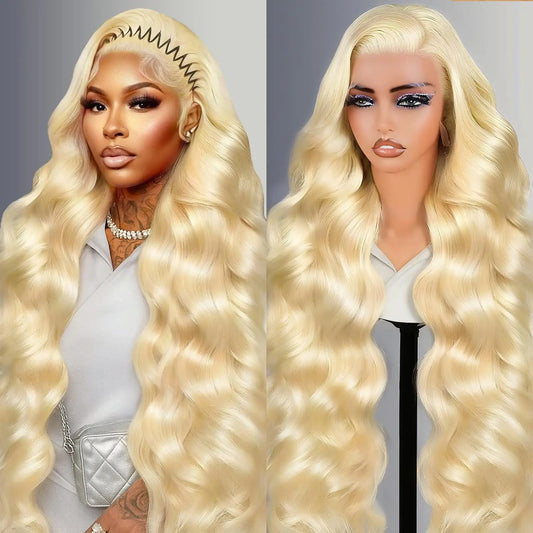 40 Inch 613 Lace Front Wigs curly