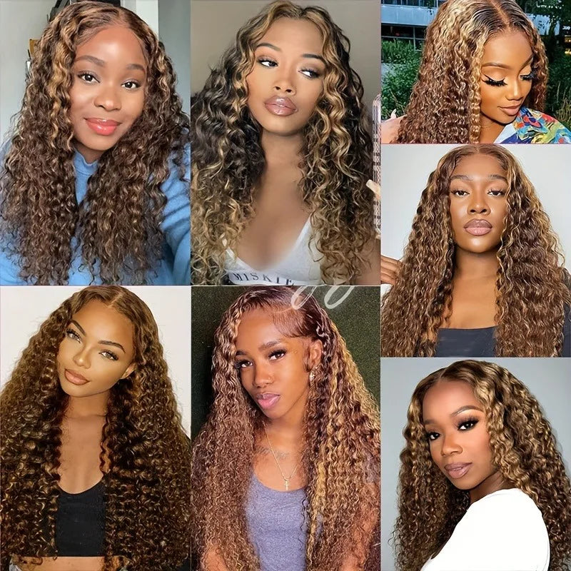 4/27 Deep Wave Wig curly