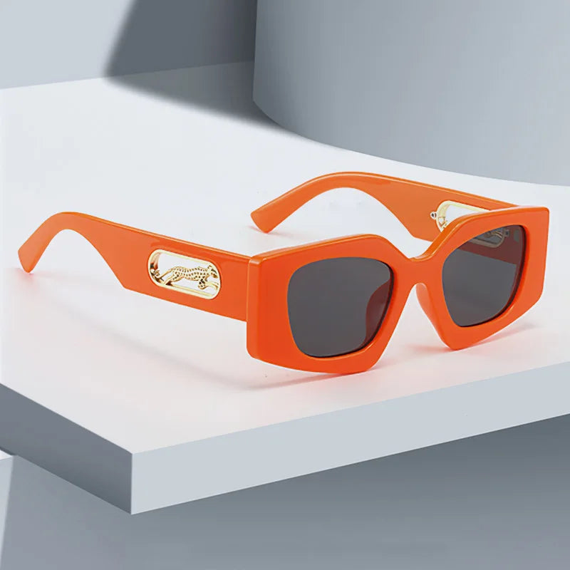 Black Geometric Glasses