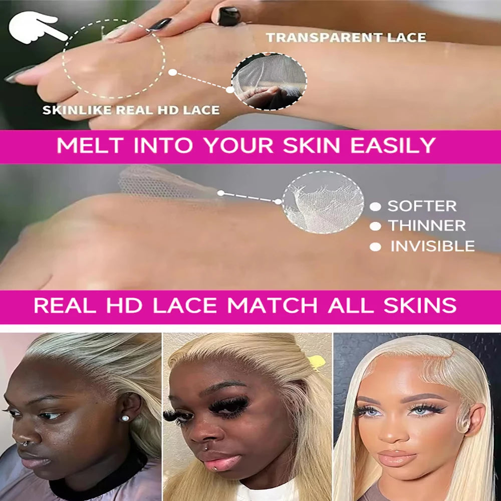 Blonde Lace Frontal Human Hair