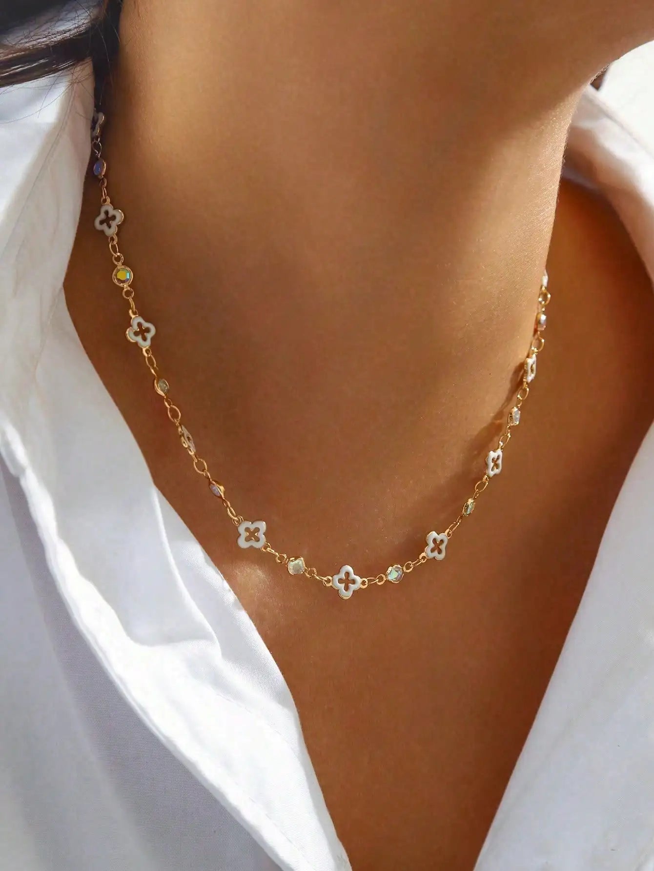 , Flower Necklace