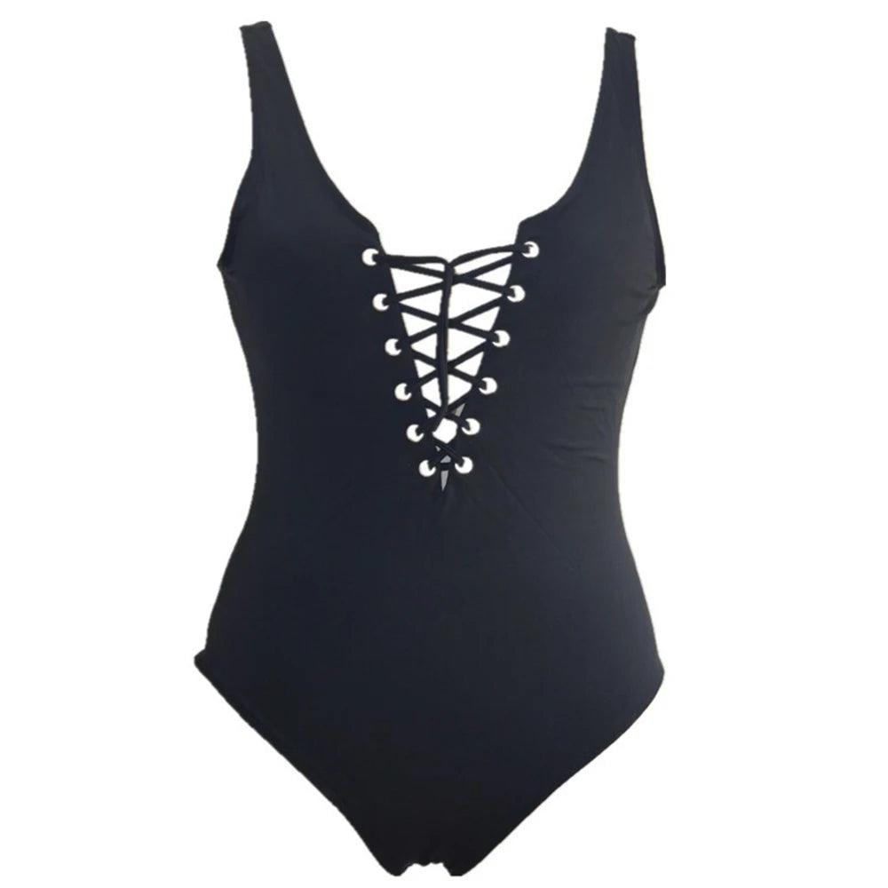 A Backless Swimsuit