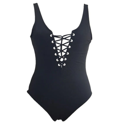 A Backless Swimsuit
