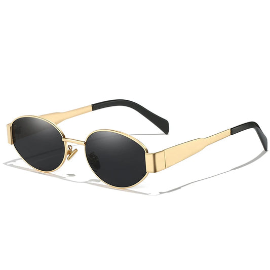 Glasses Alloy Oval Eyewear