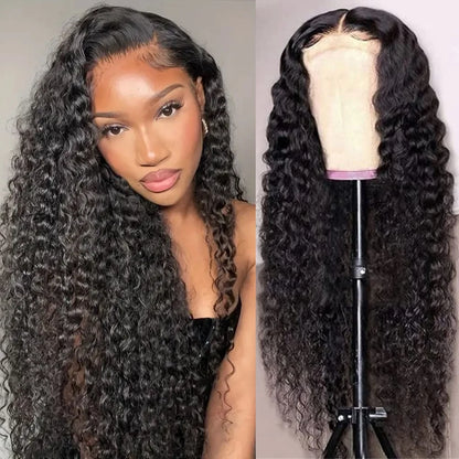 Deep Wave Frontal Wig curly