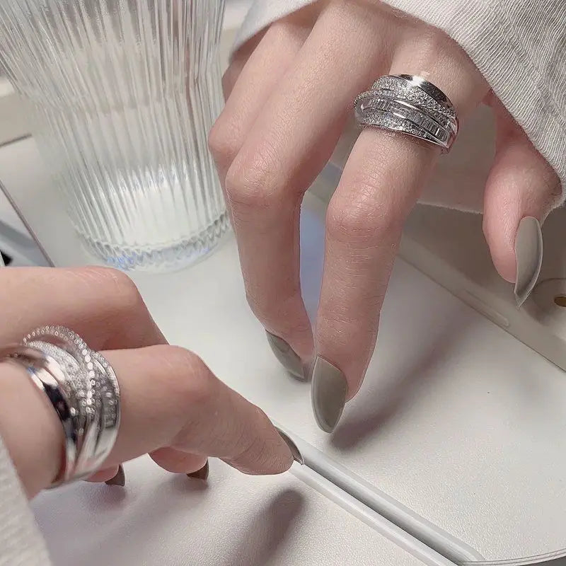 Irregular Pleated Ring