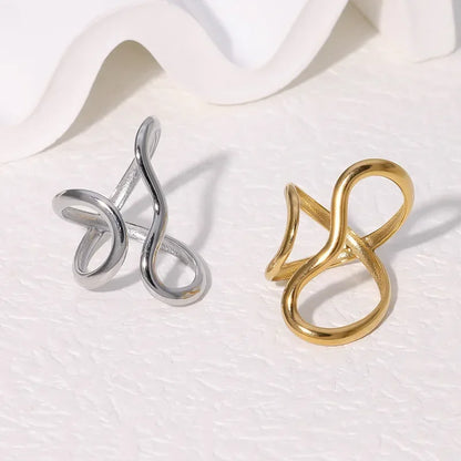Irregular Stainless Steel Gold