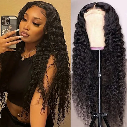 Geeta Transparent Lace Wig curly