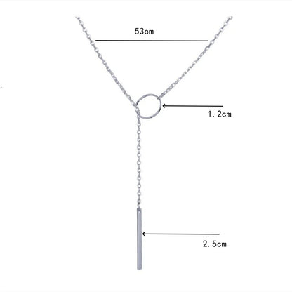 Metal Round Necklace