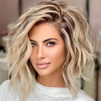 Synthetic Hair bob Curly